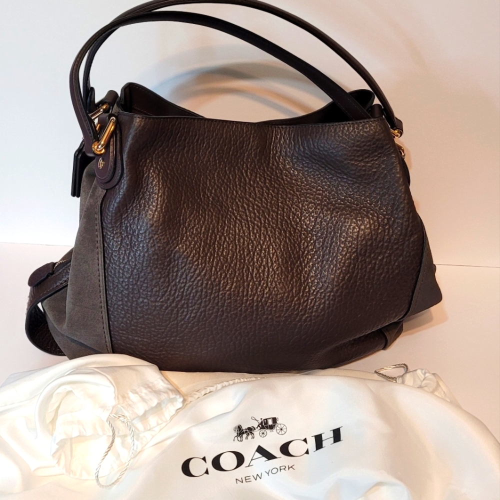 Coach Edie 20334 Brown NWOT
